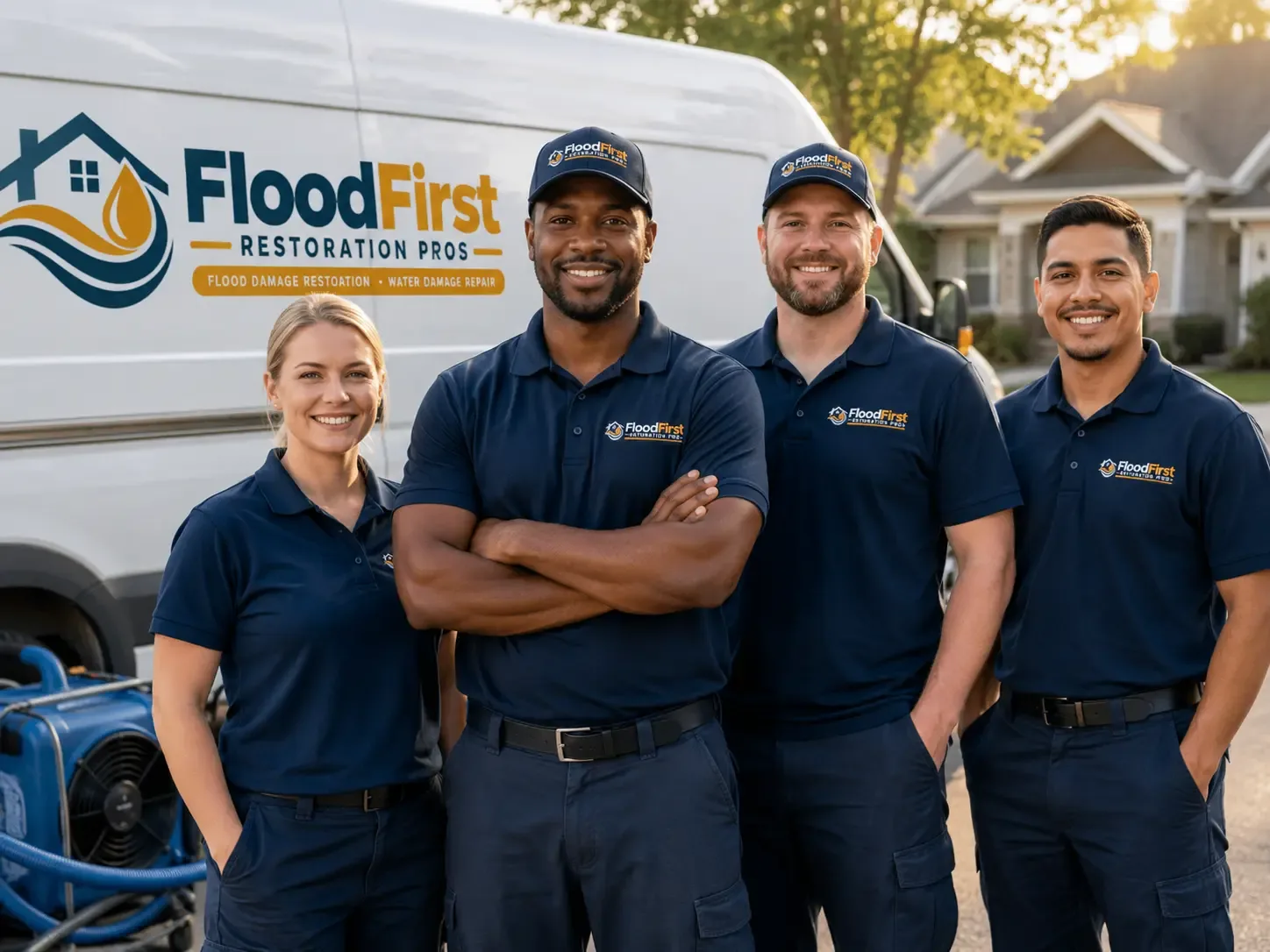 Flood Damage Restoration company in New Ulm, TX