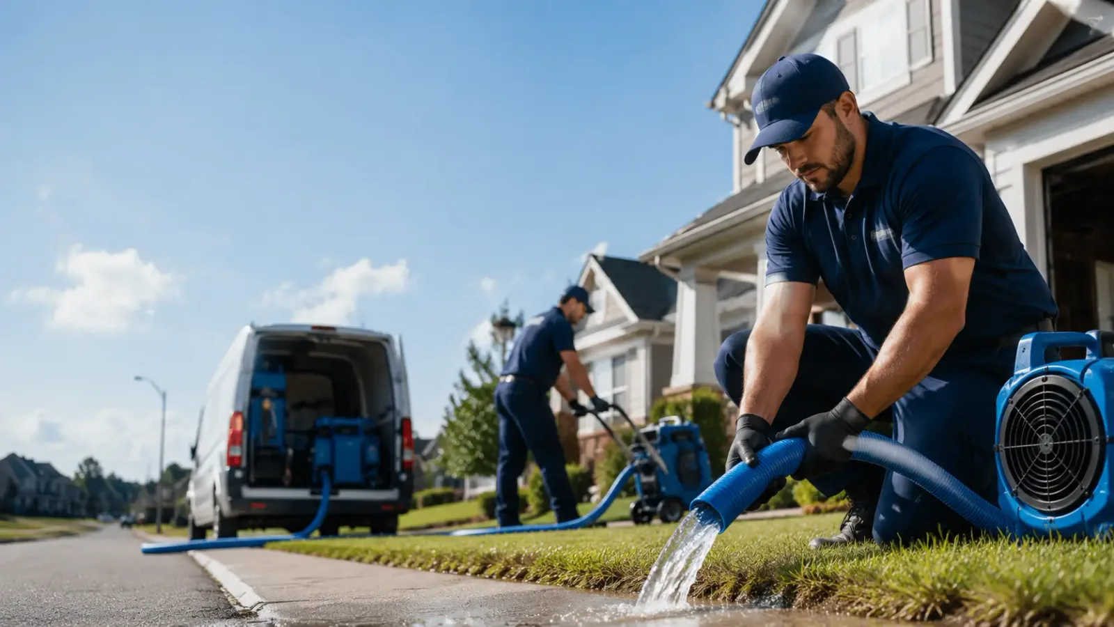 Flood Damage Restoration in New Ulm, TX
